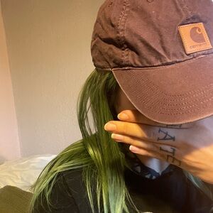 Carhartt Burgundy Adjustable Cap